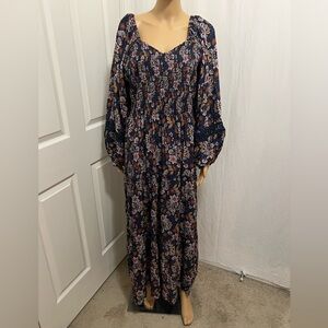 Romantic Gypsy Maxi Dress, Multiple sizes